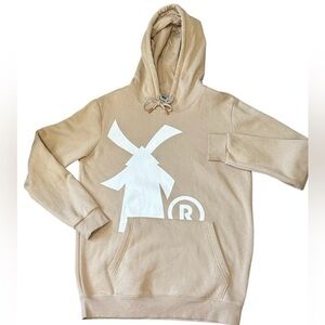 ✌️Dutch Bros NWT Dutch Bros Coffee Windmill TAN Hoodie XS Hoodie